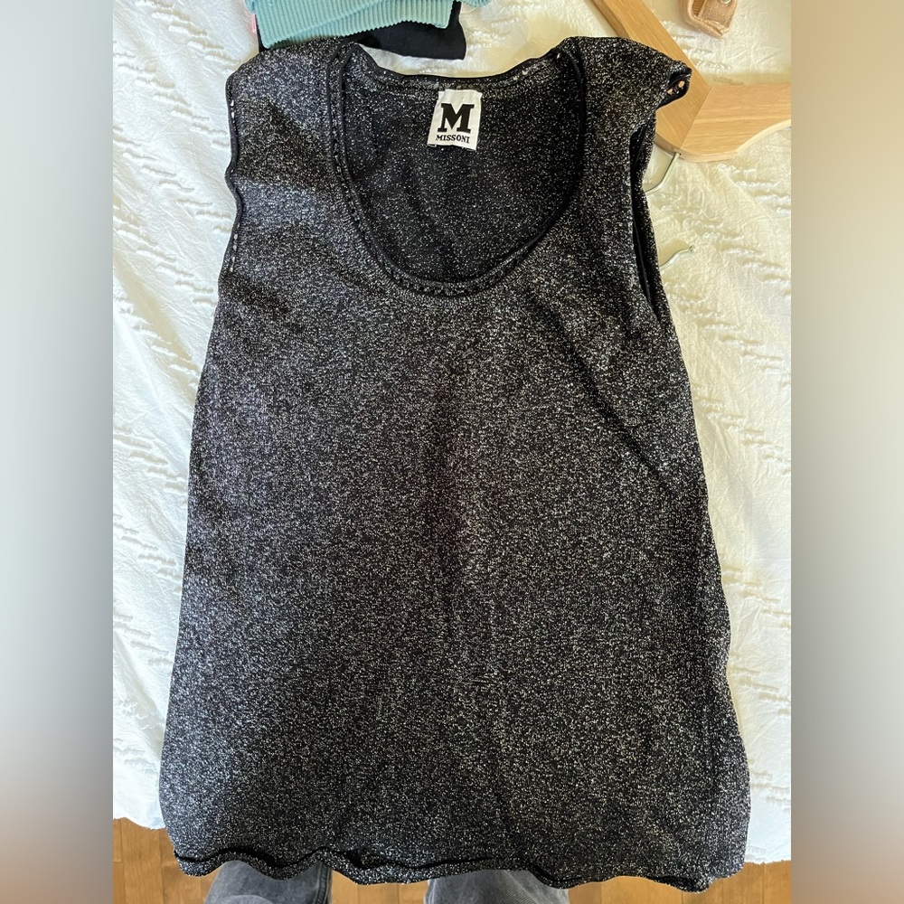 Authentic Missoni sparkly tank top - never worn